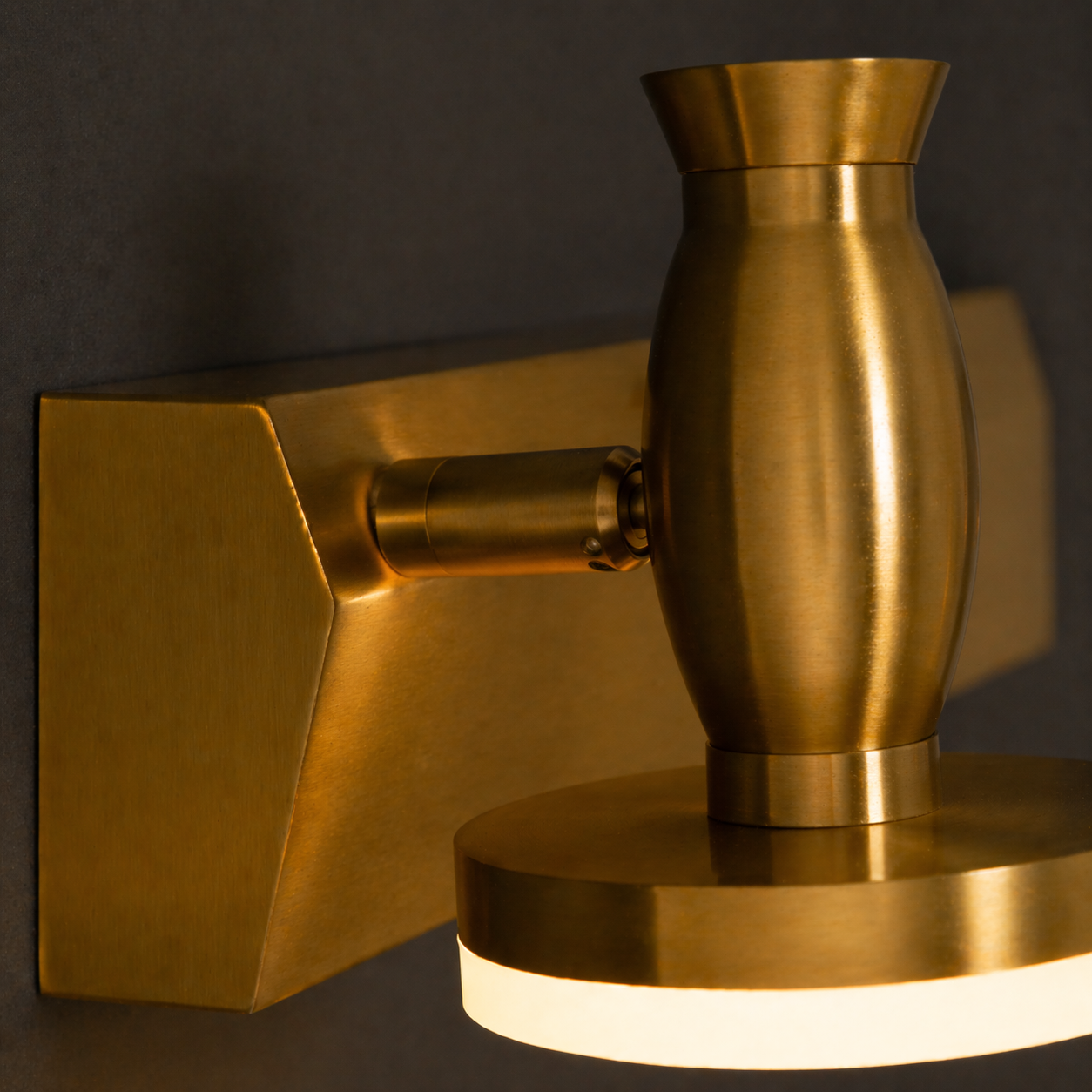 Orion Brass 3-Head Wall Light