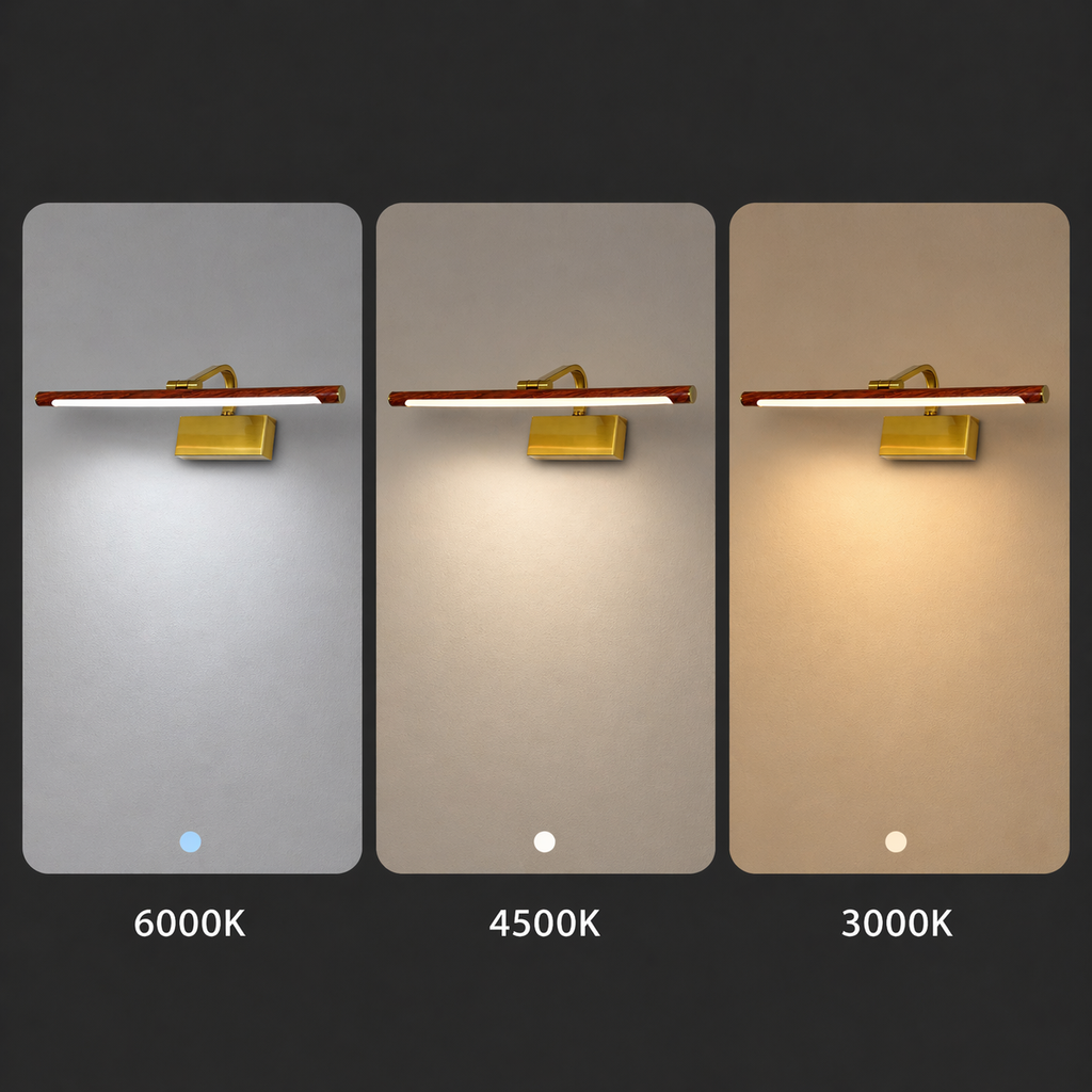 Heritage Wood LED Wall Light