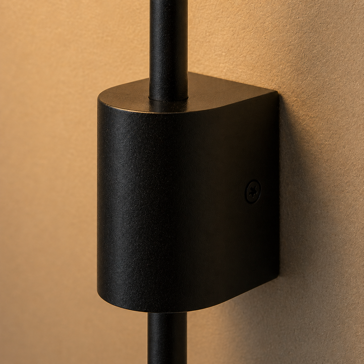 Modern Black Dome Wall Light