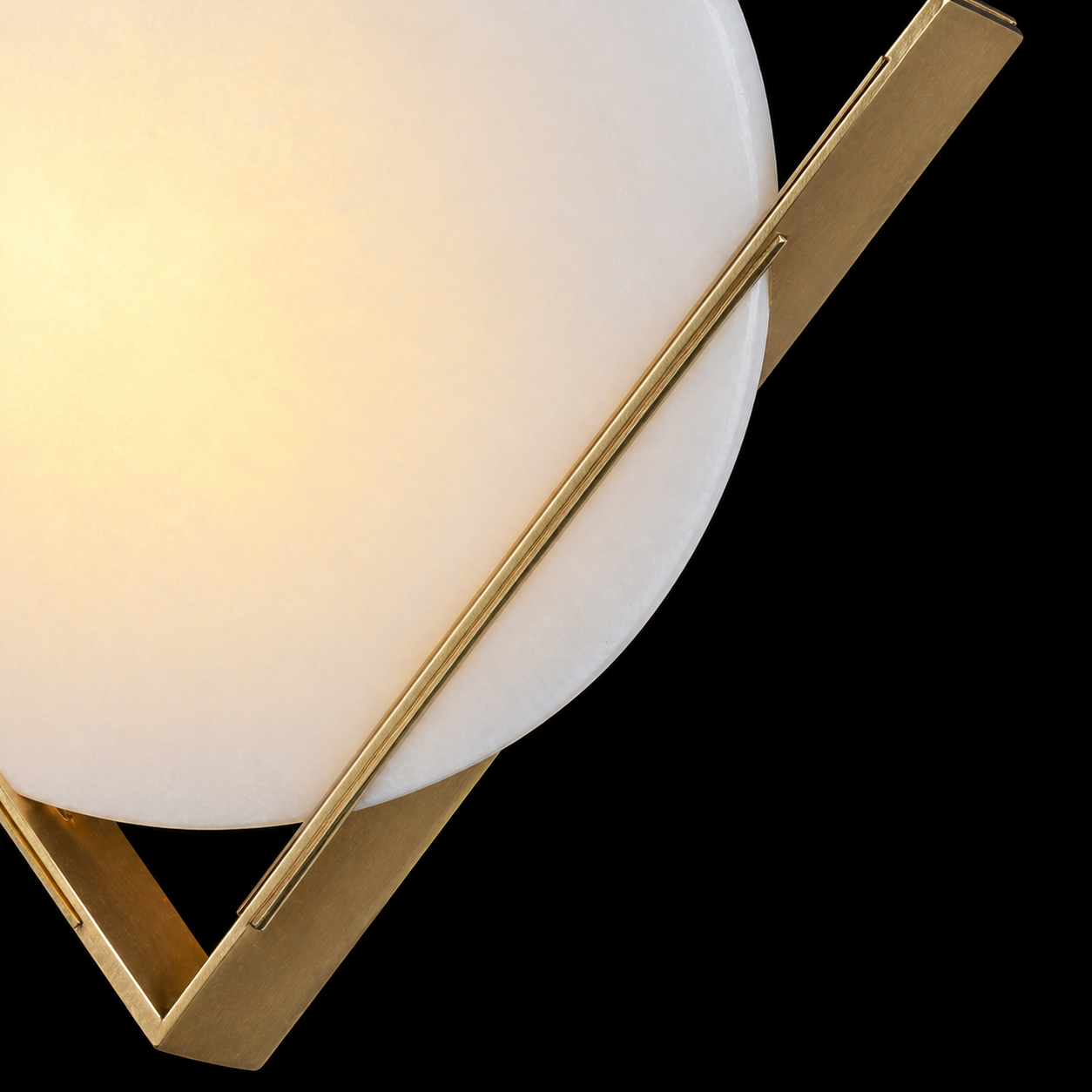 Mooncrest Gold Wall Sconce Light