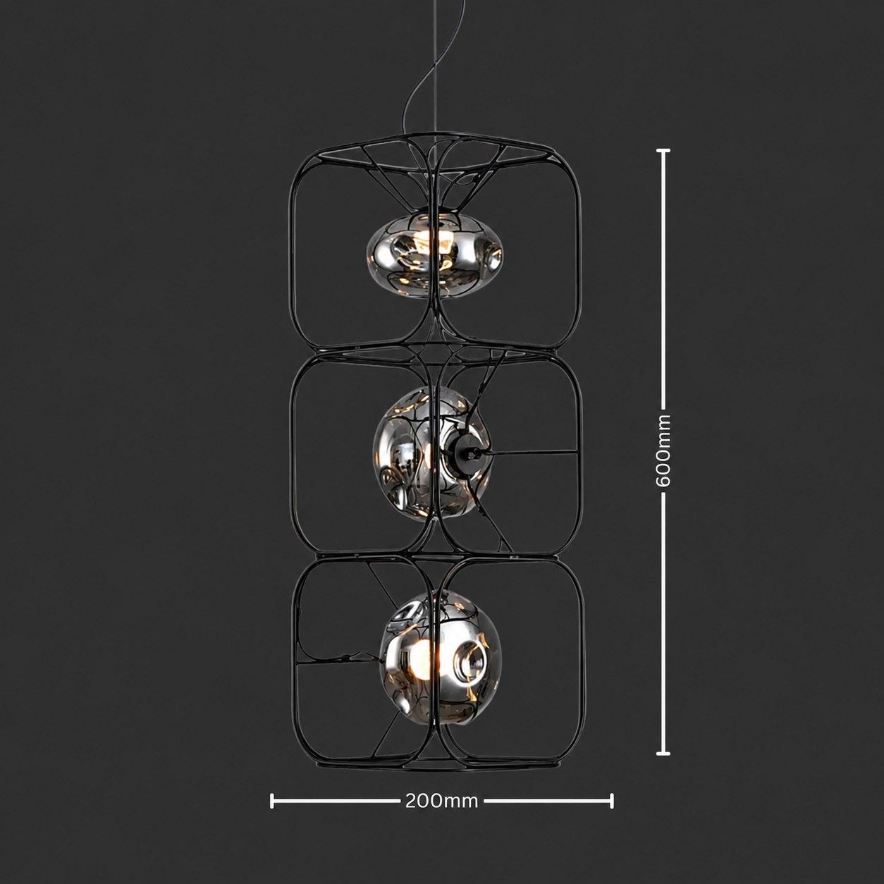 Eternal Cascade Aura | Modern Designer Pendant Lamp