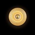 Cosmos Flare - Textured Brass Wall Lamp