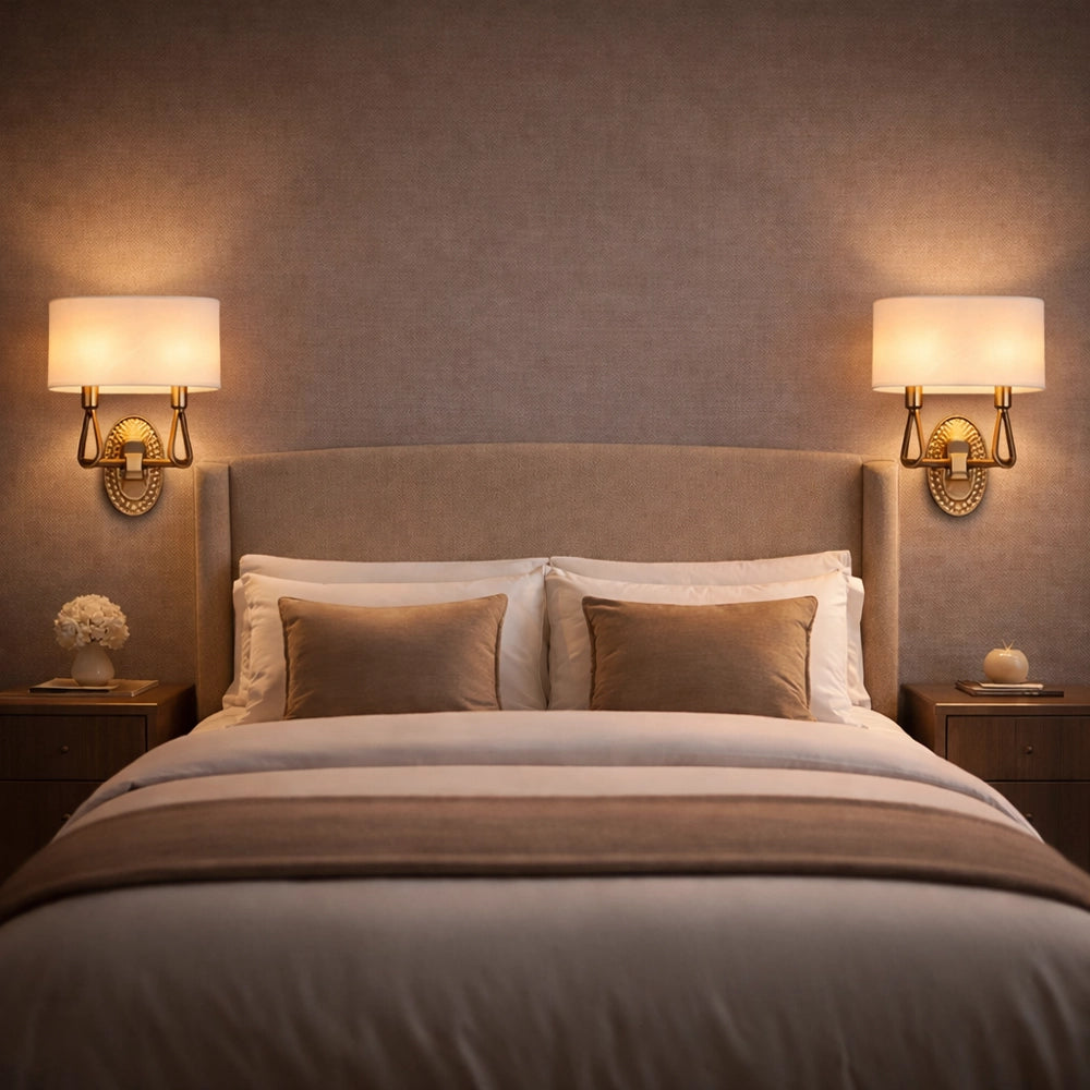 Honeycomb Loom Double Sconce