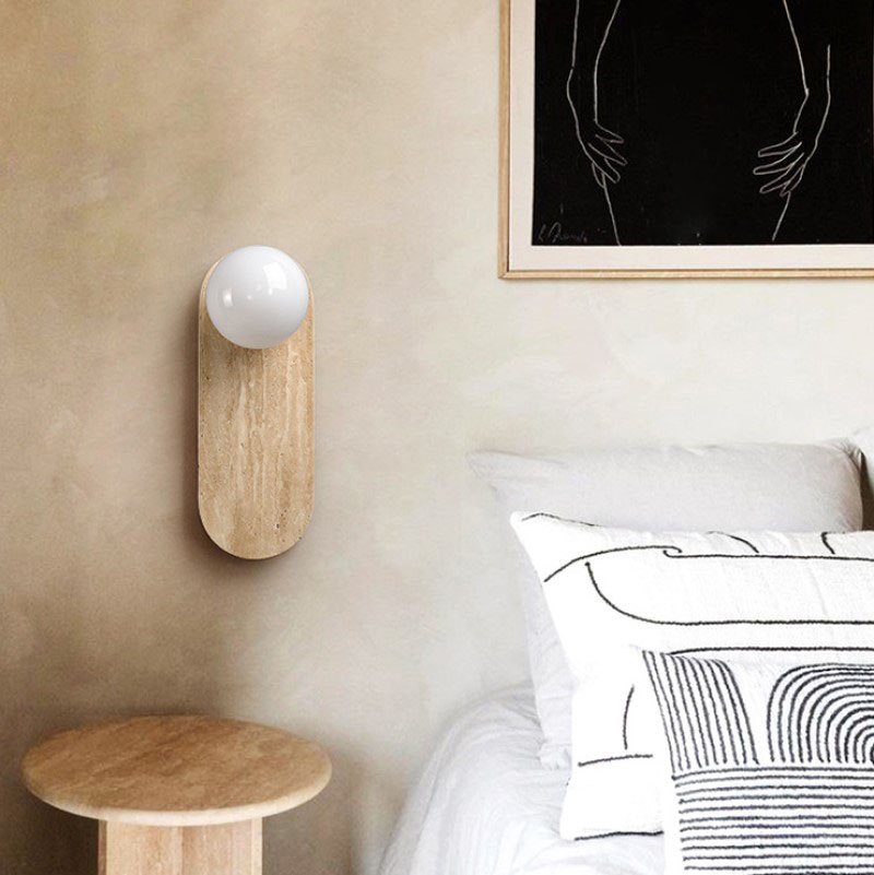 Dairy Dream (Glass, Marble) Wall Lamp