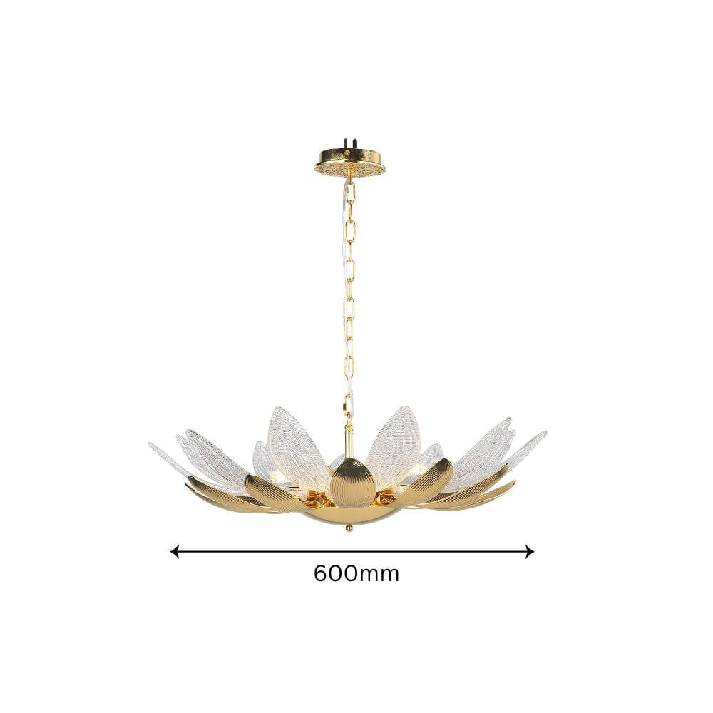 Lotus Luminaire Modern Ambient Pendant Light