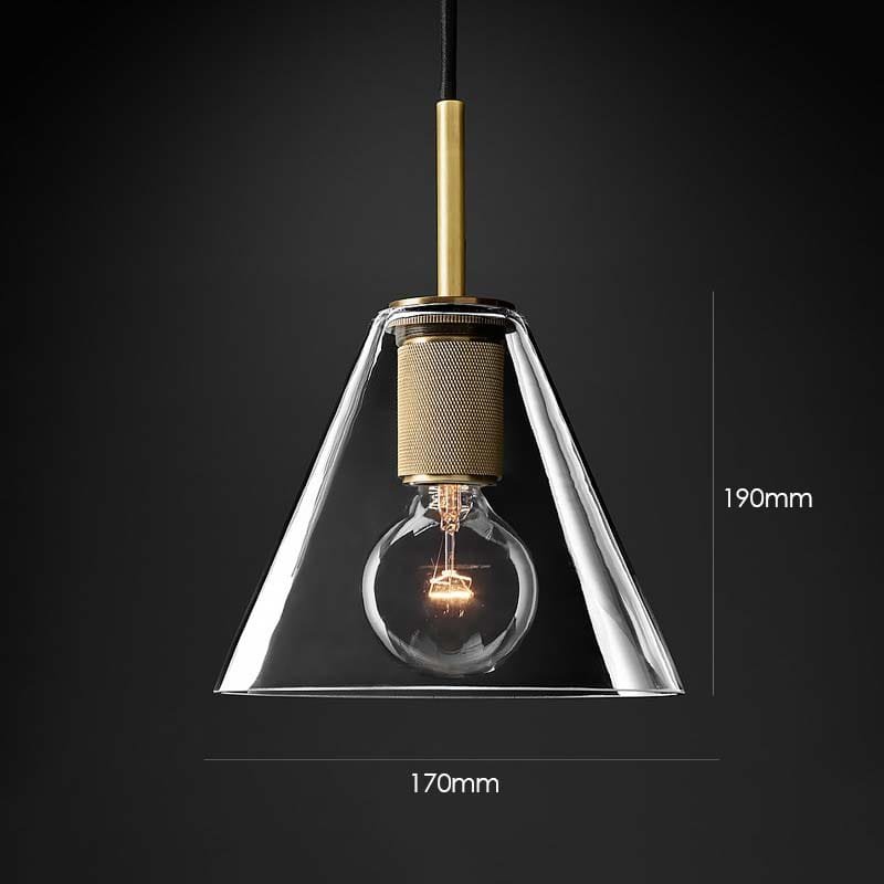 Soloman Glass Trigon Pendant Lamp