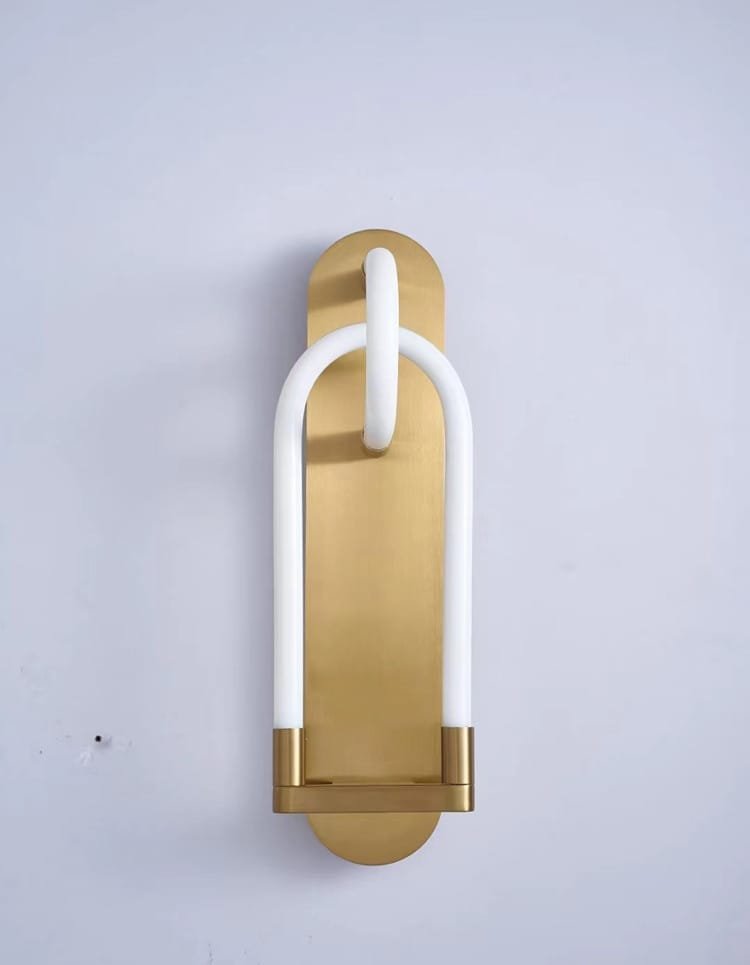 Sculpted Ties LED Wall Lamp