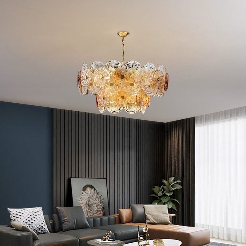 Celebrate the Spring Glass Chandelier