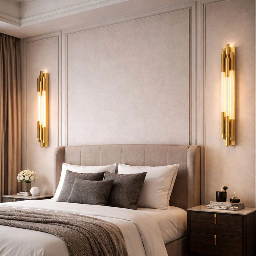 Gilded Skyline Wall Light