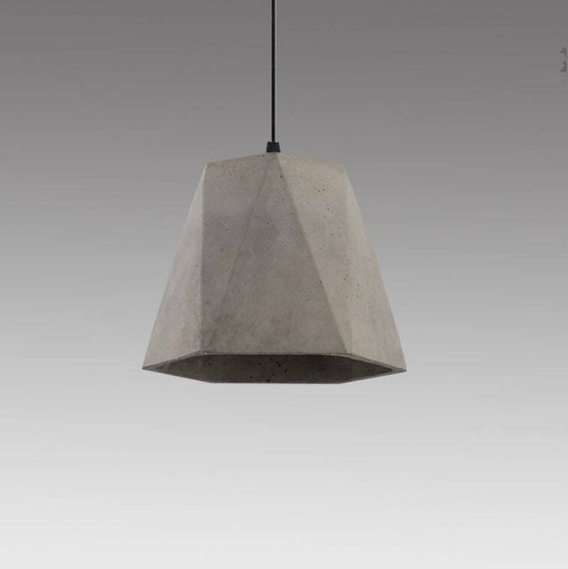 Concrete Fusion Natural Cement Pendant