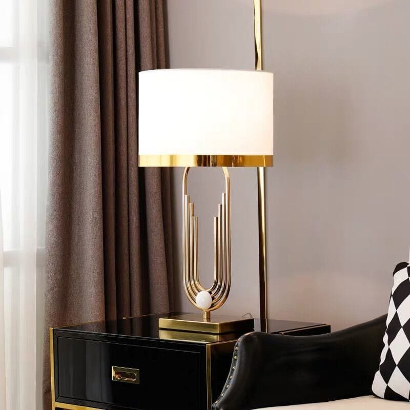 Golden Halo Table Lamp
