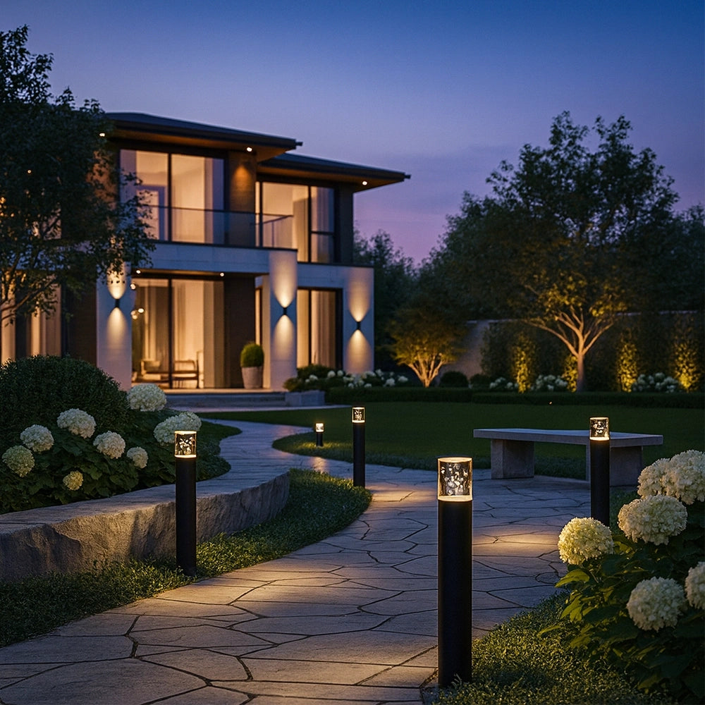 AquaRing Fountain Bollard Path Light