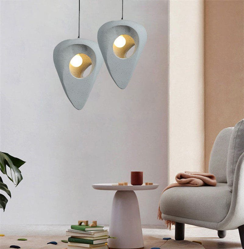 Surreal Resin Pendant Light
