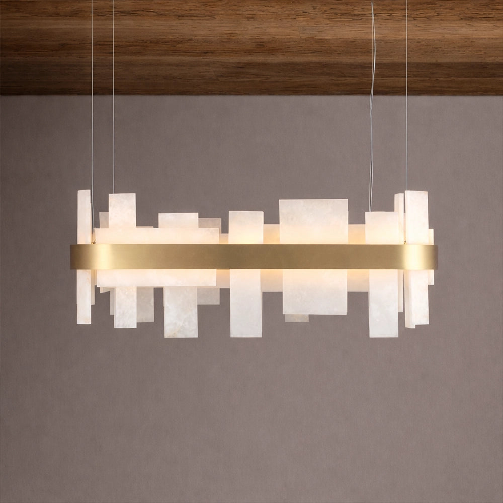 Strata Marble Skyline Chandelier