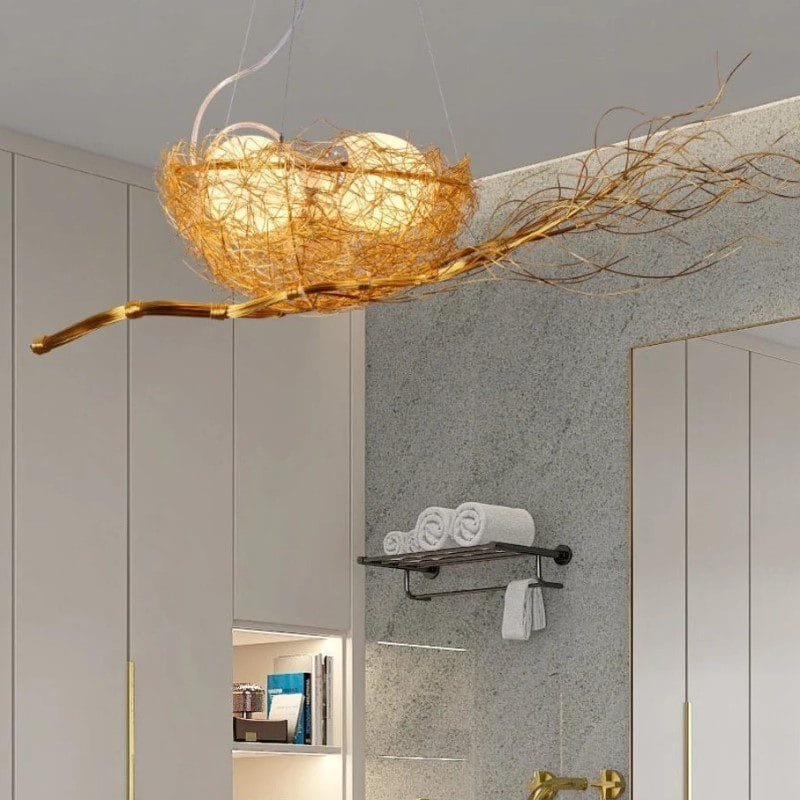 Bird's Retreat Linear Pendant Light