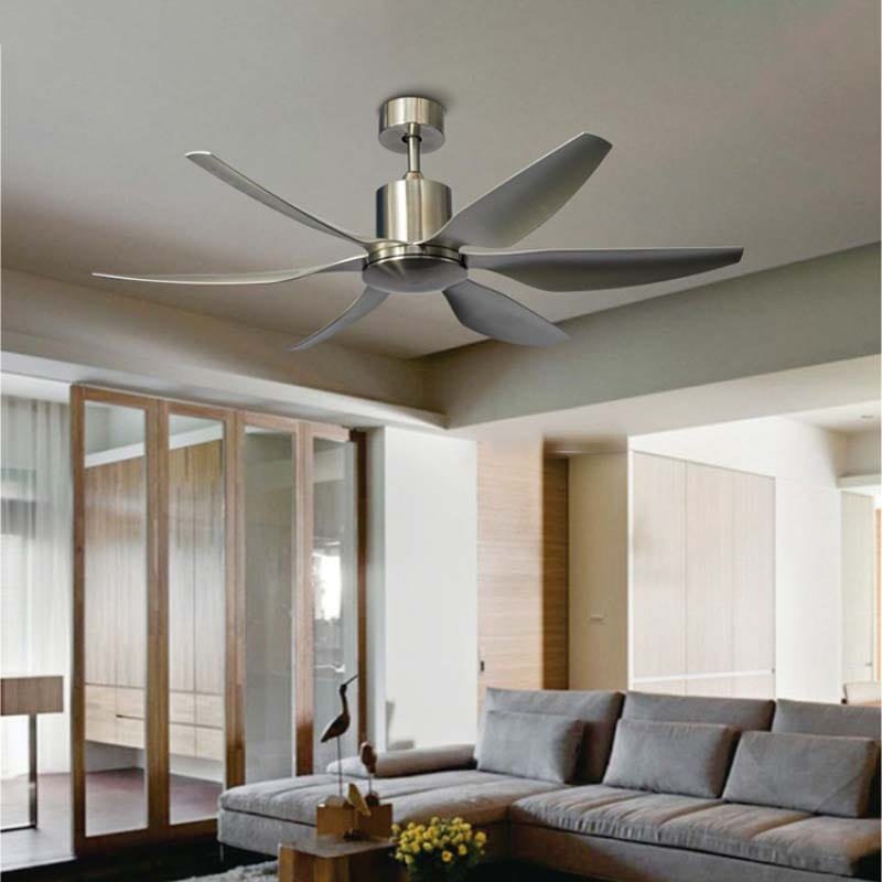Dove Silver Ceiling Fan | 50W BLDC Motor | 1380mm | Metal Body