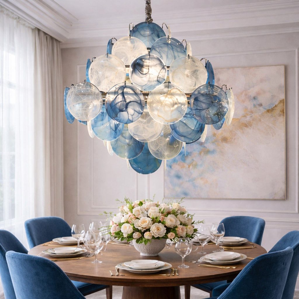 Verdura Cascade Linear Chandelier