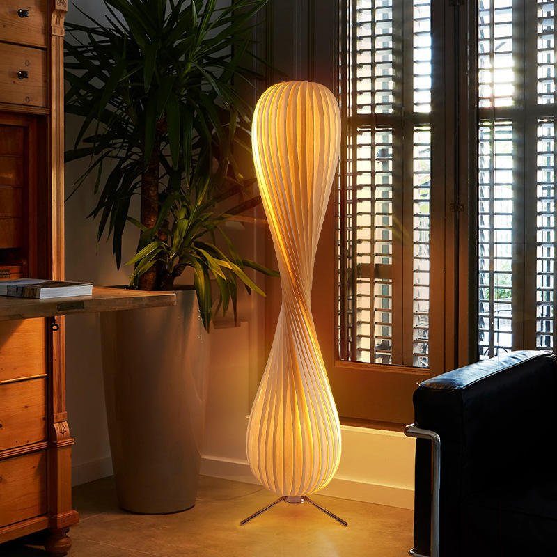 Liora Helix Floor Lamp (Medium)