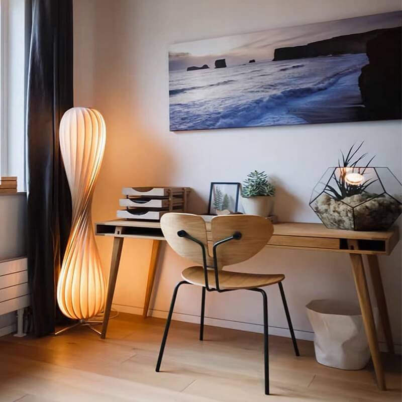 Sculptural chandelier