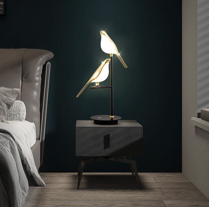 Featherlight Duo Acrylic Table Lamp