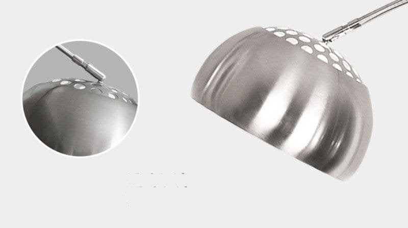 Curve Like CR7 Silver Floor Lamp