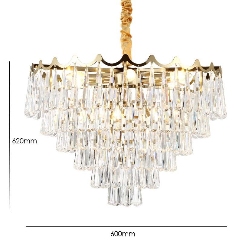 Lucius (Crystal) Chandelier