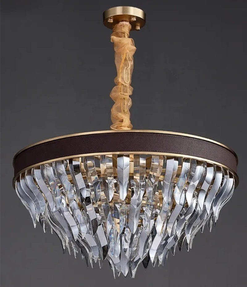 Crystal Cascade (2 Sizes) Crystal Chandelier