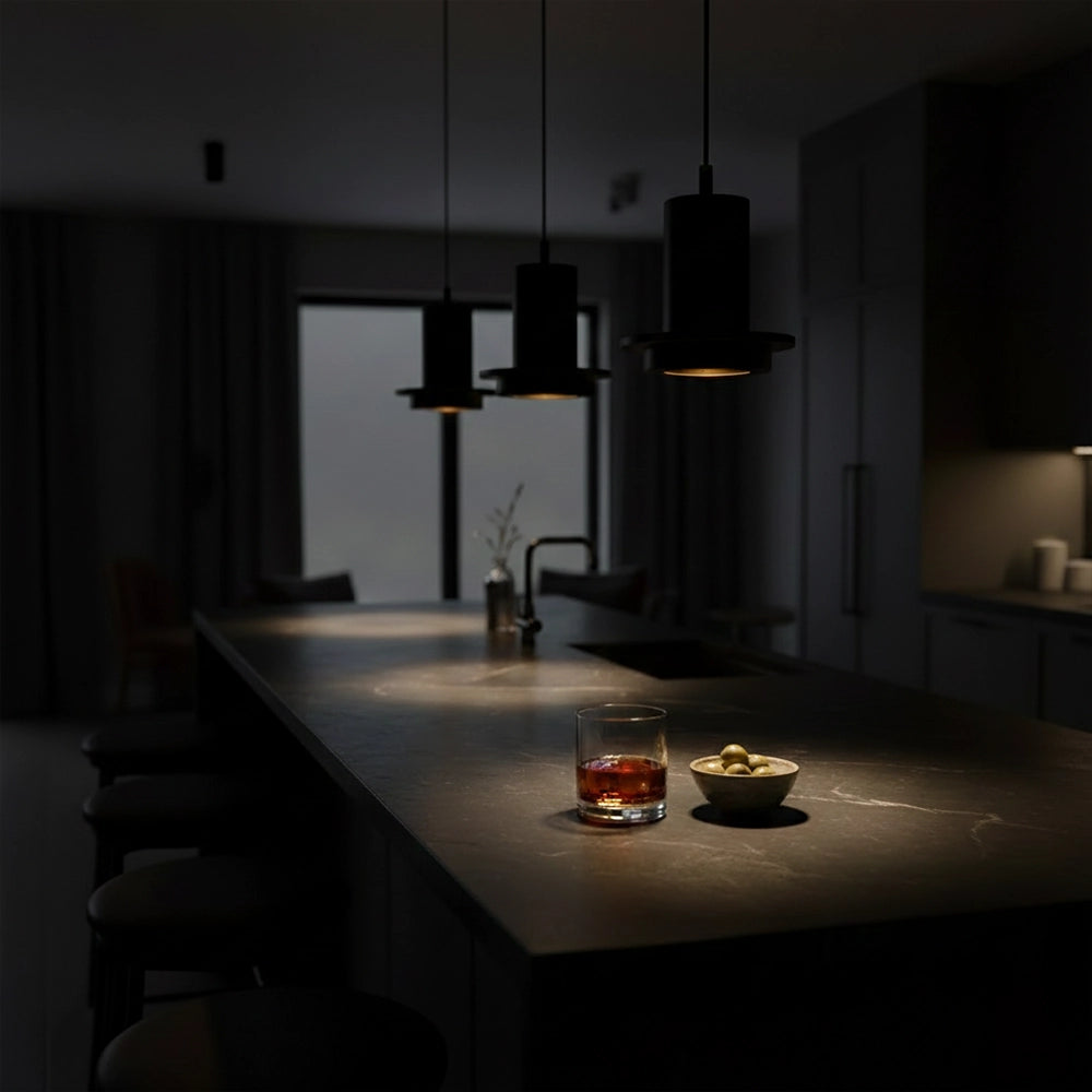Obsidian Forge Industrial Pendant Light