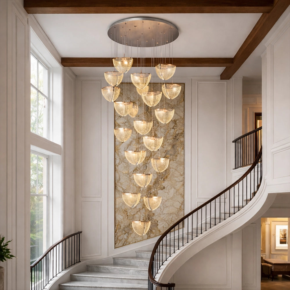 Elysian 19 Modern Shell Chandelier