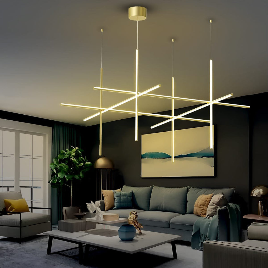 Gold Luminary Beam