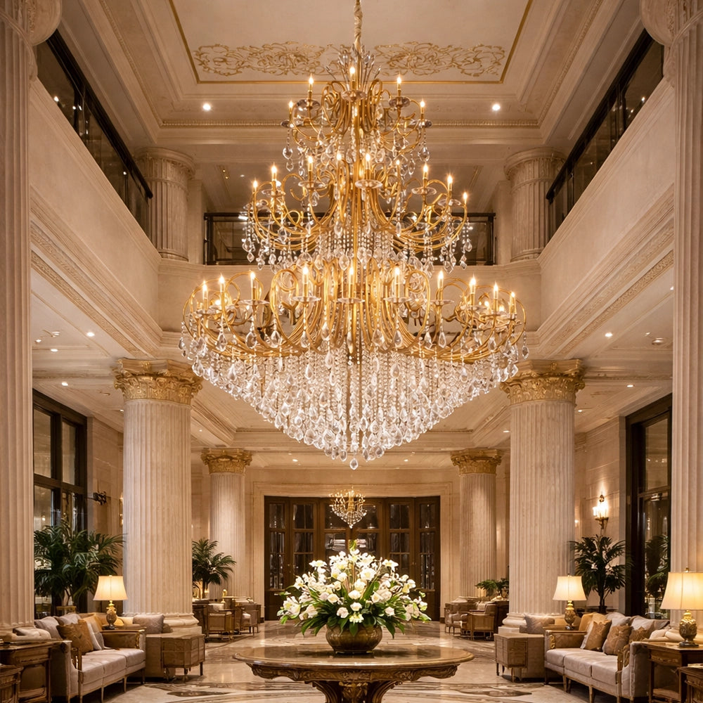 Aurelian Grande Crystal Chandelier
