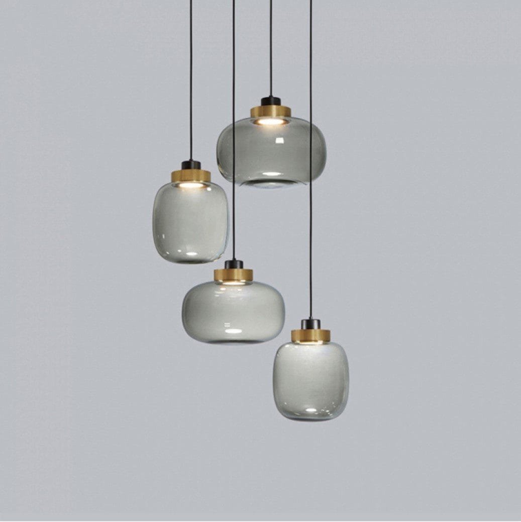 Gratai Oval LED (Glass) Pendant Lamp