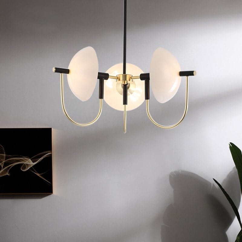 Earmuff Glass Chandelier