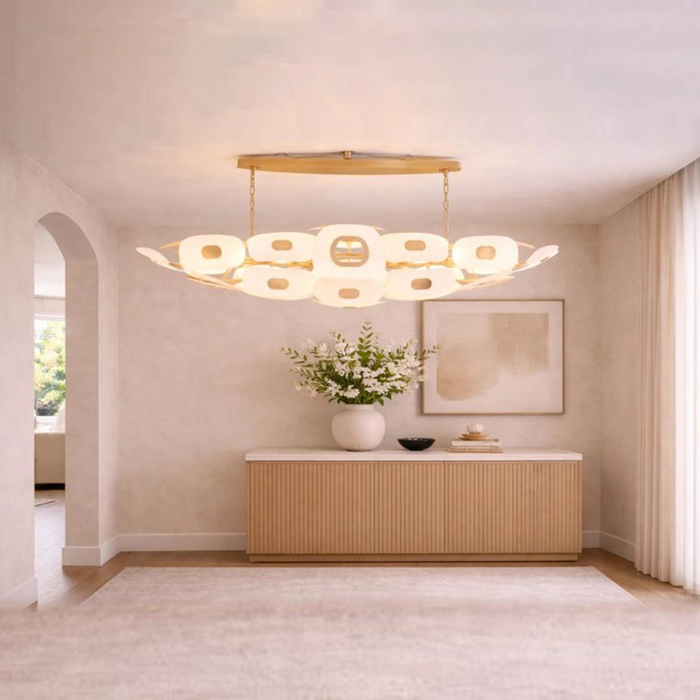 Eclipse Medallion Drift Chandelier