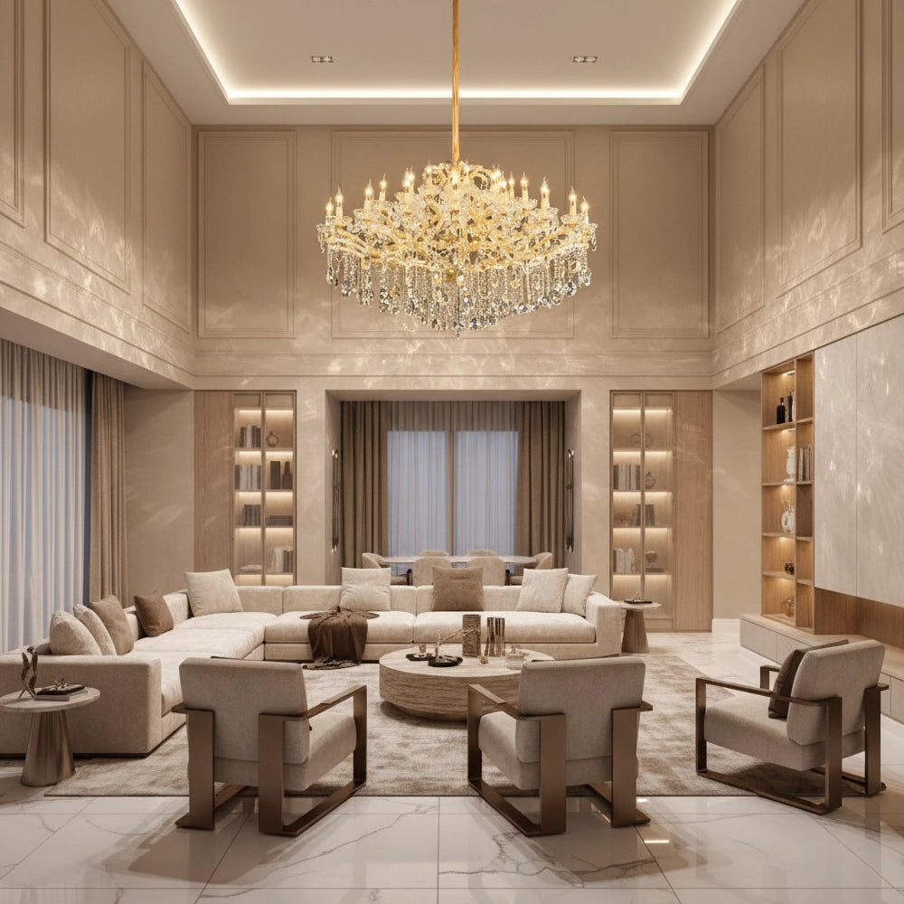 Aurevion Grand Marquis Crystal Chandelier