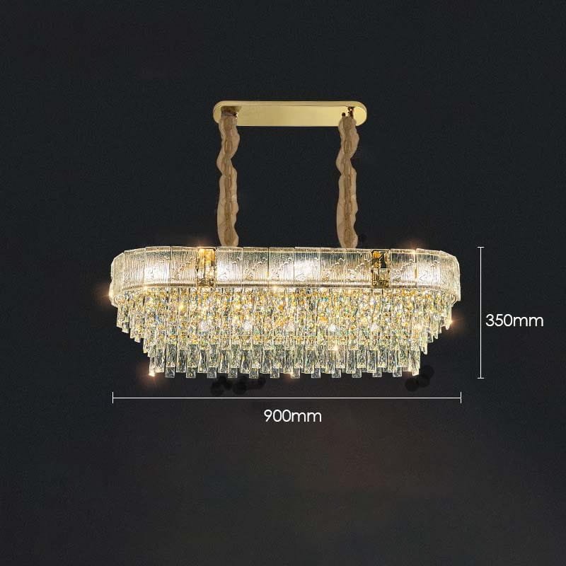 GleamGrace (Glass, Crystal) Chandelier