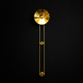 Solara Radiant Brass Wall Sconce
