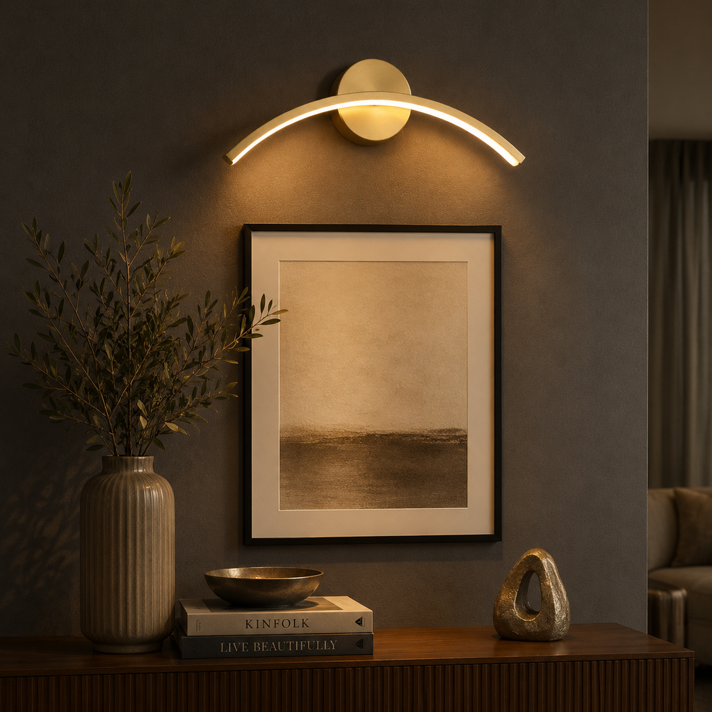 Nova Curve Wall Light