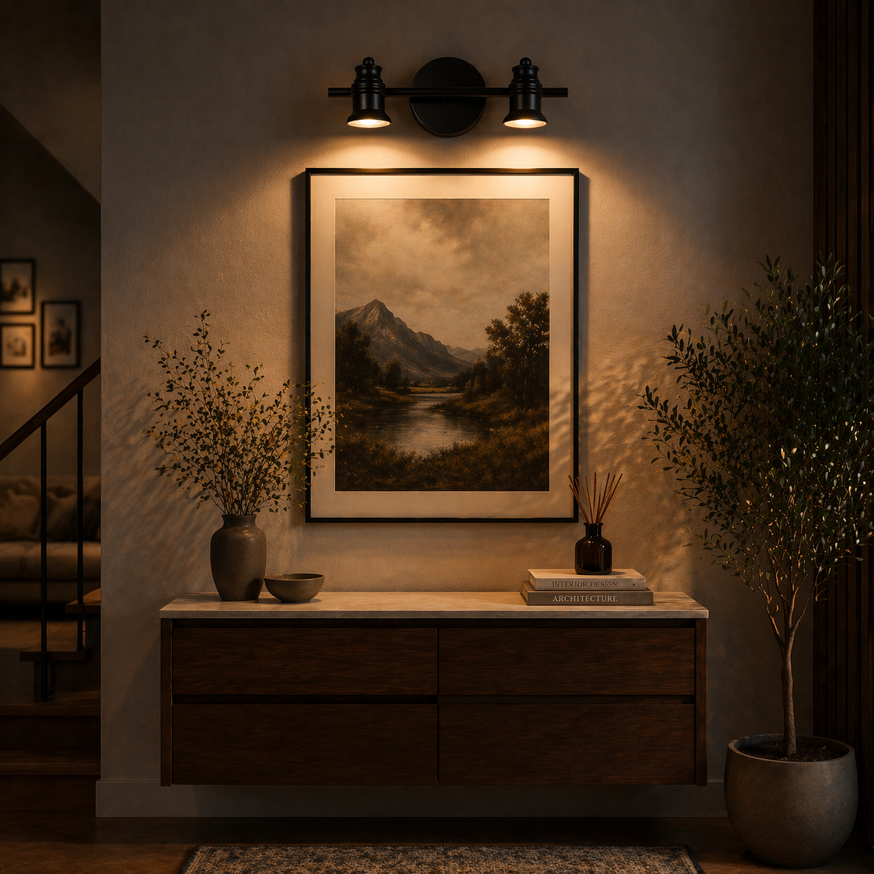 Kairo Twin Wall Spotlight