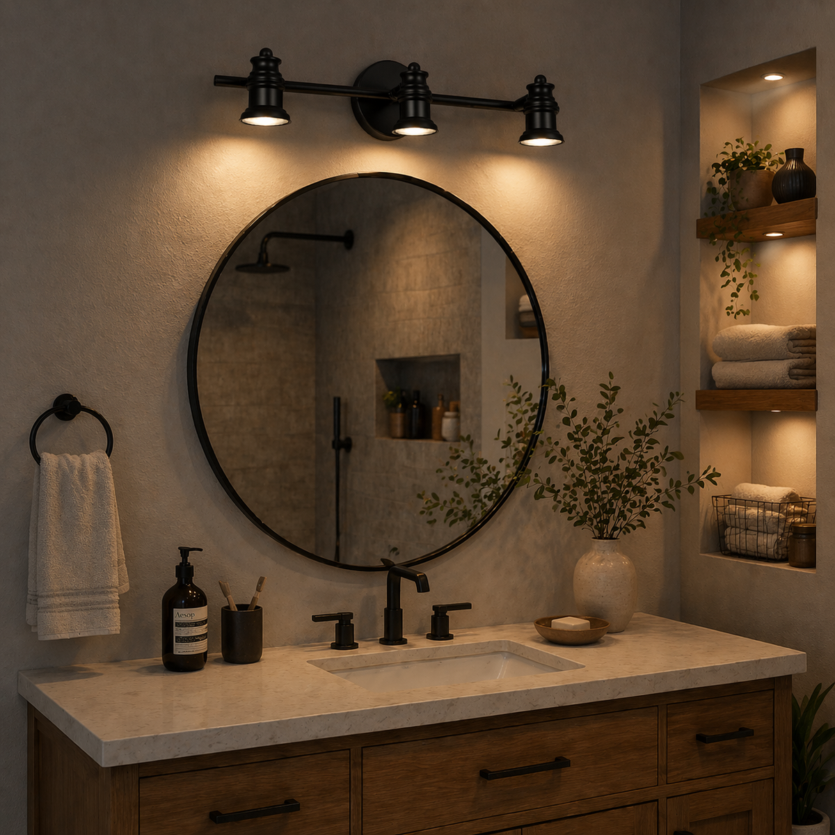 Kairo Trio Wall Spotlight