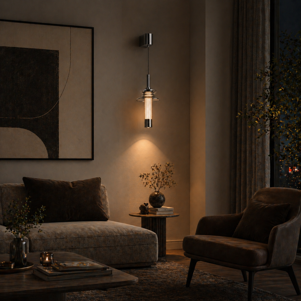 Lunaris V-Frame Wall Sconce