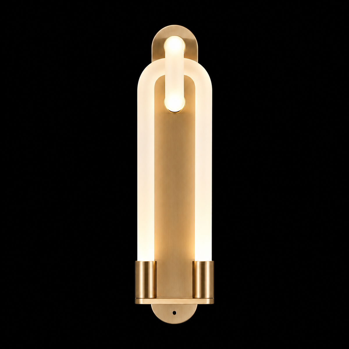 Sculpted Ties LED Wall Lamp