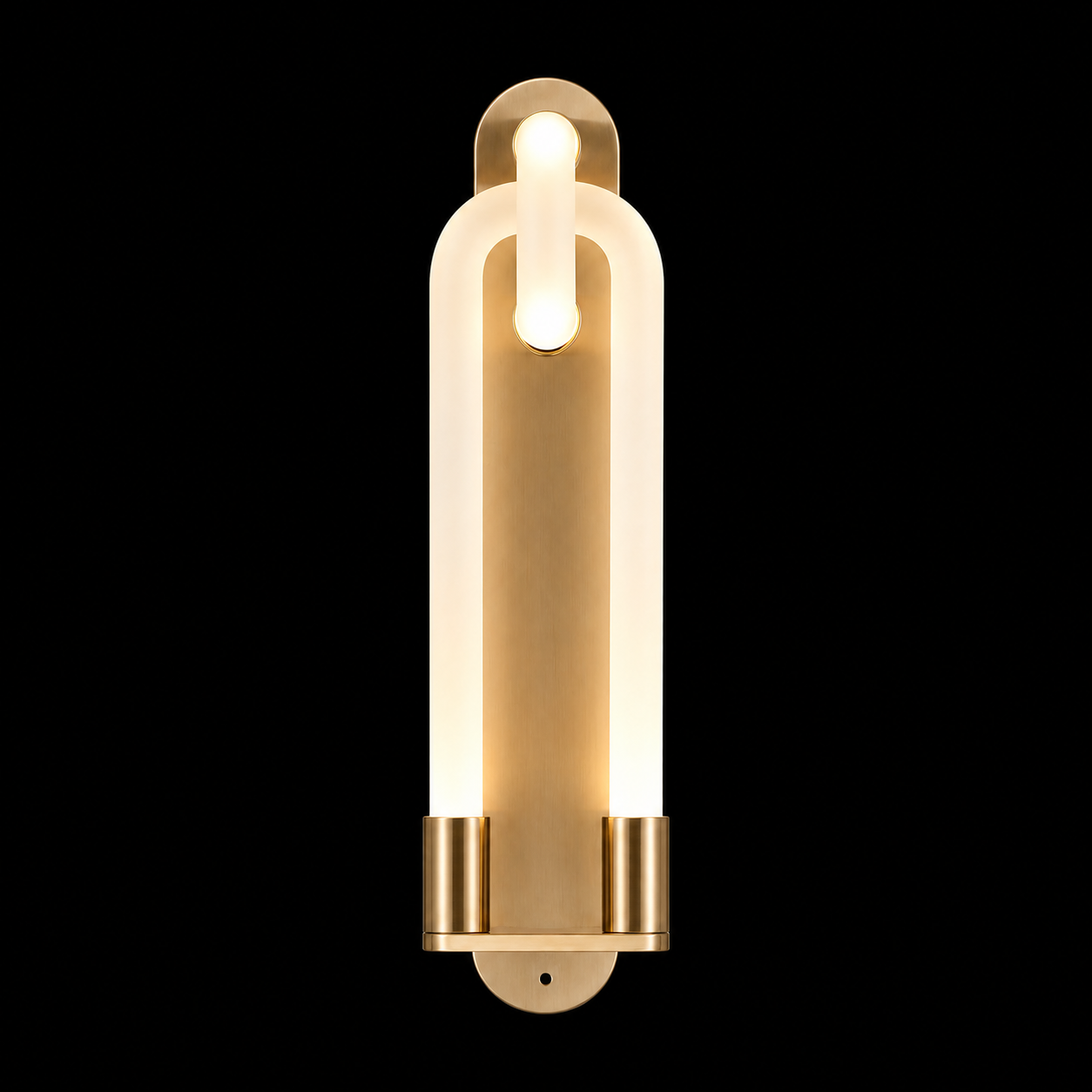 Sculpted Ties LED Wall Lamp
