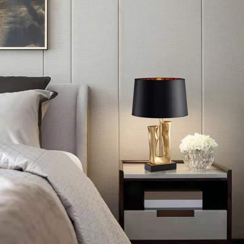 Golden Bloom (Resin) Table Lamp