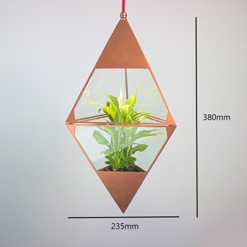 Organic Oasis Glass Pendant Light
