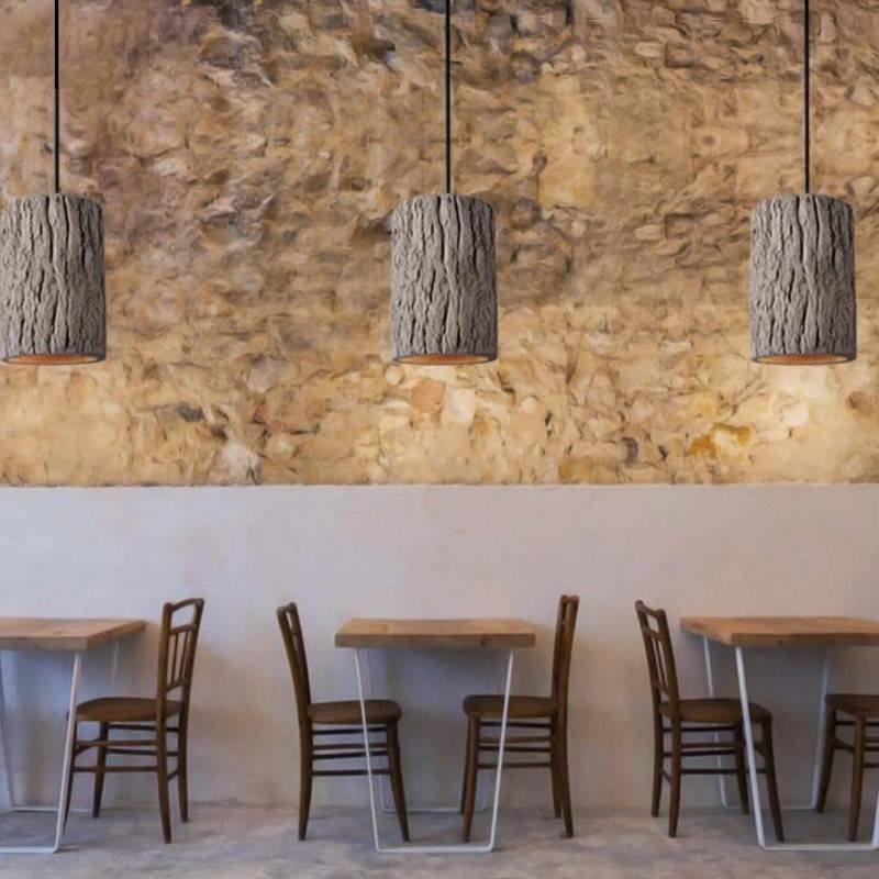 Concrete Chic Natural Cement Pendant