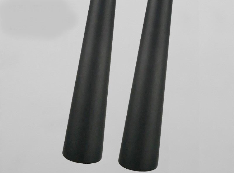 Heston 6 Black Pendant Light