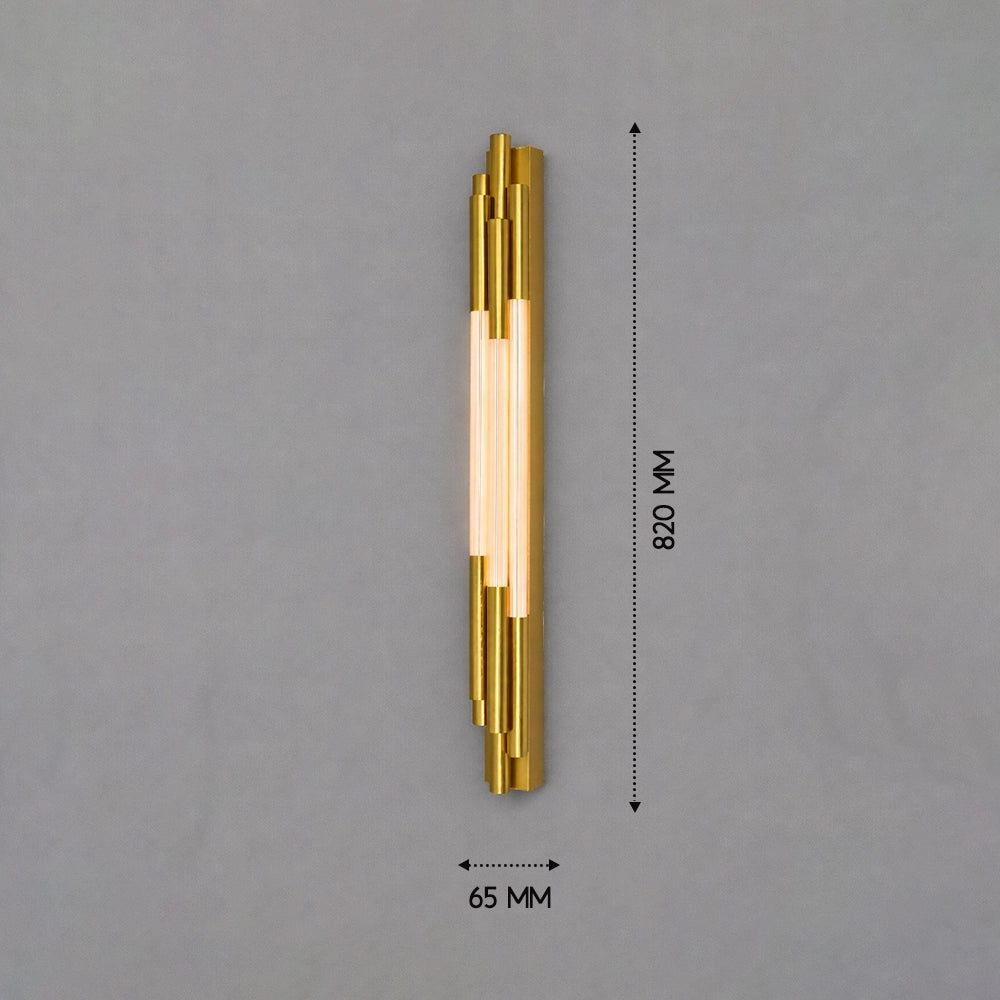 Gilded Skyline Wall Light