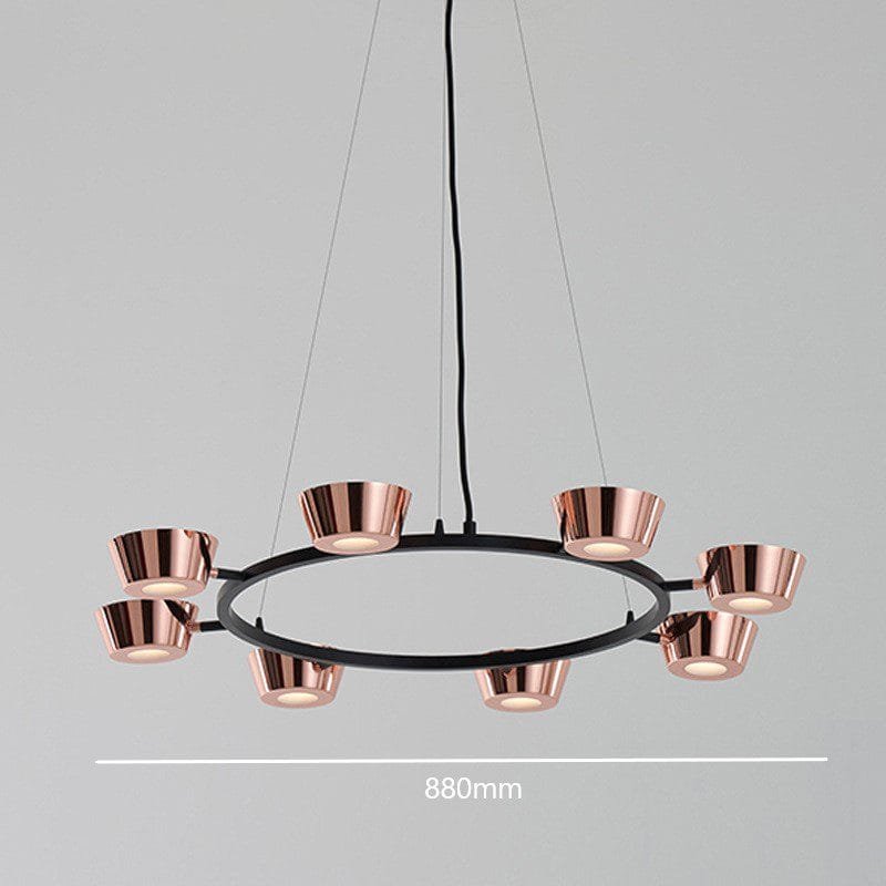 Rosemary Gild (8 Heads) LED Chandelier