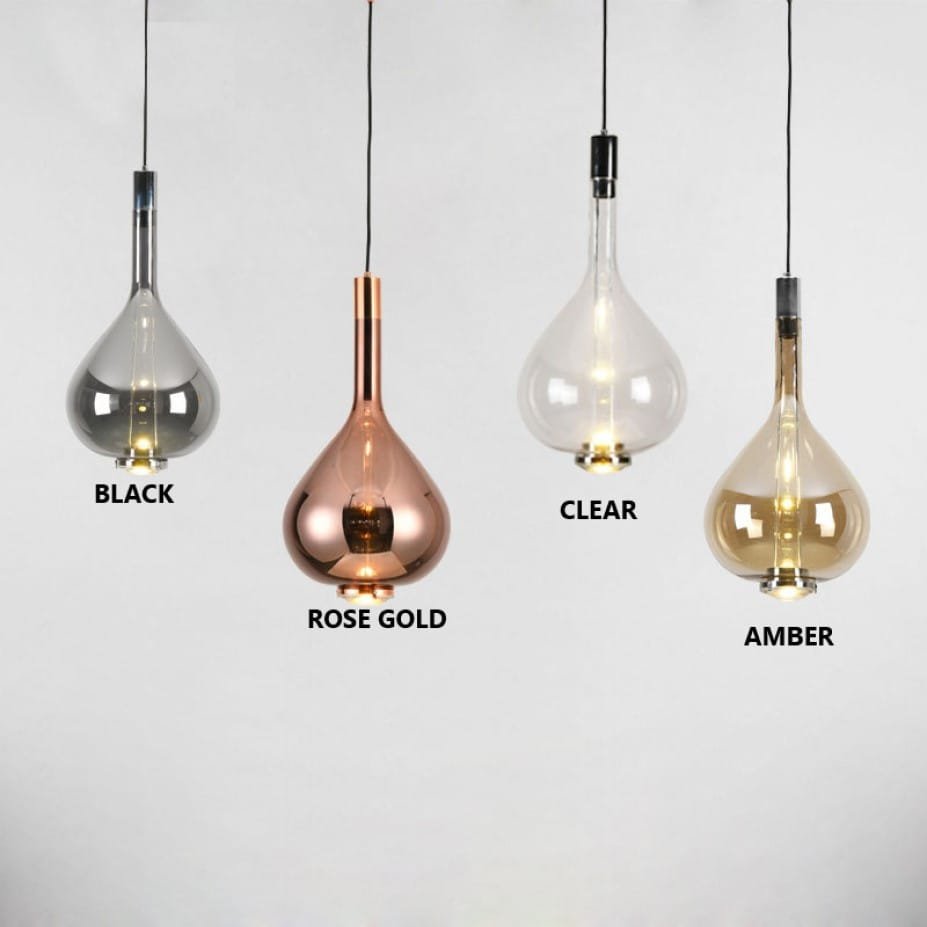 Stanley Smoked LED Pendant Light